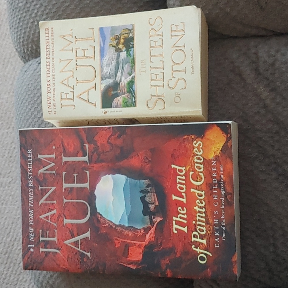 Jean Auel Shelters of Stone and The Land of Painted Caves Novels